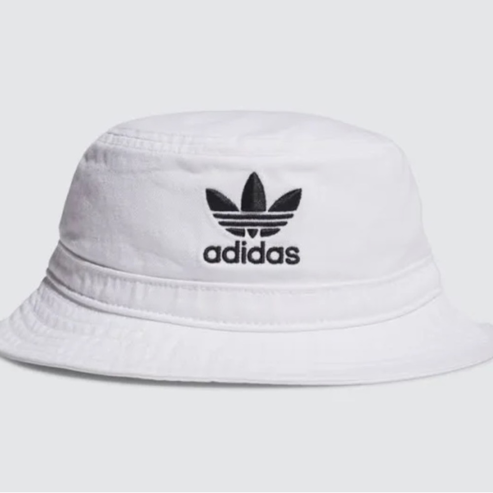 adidas originals bucket hat white